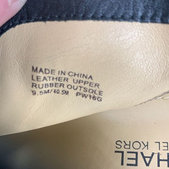 Michael Kors Isabella black suede leather peep toe heeled ankle booties NWOT - Picture 9 of 11